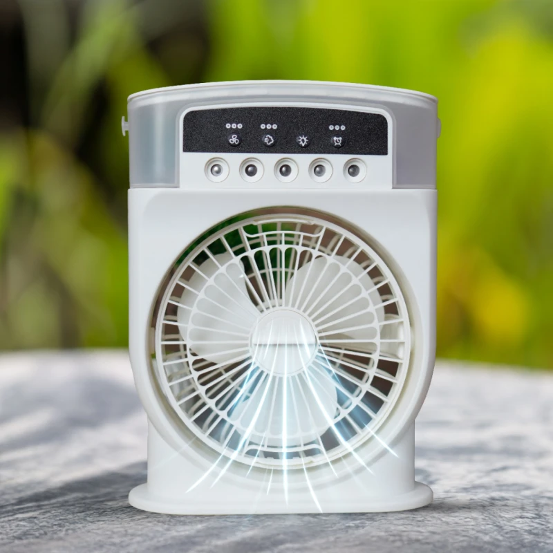 Mini Portable Cooling Mist Fan T shape